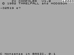 Running screen