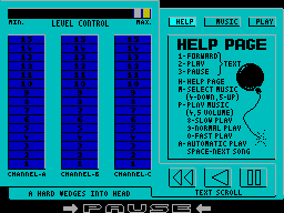 Running screen