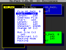 Running screen