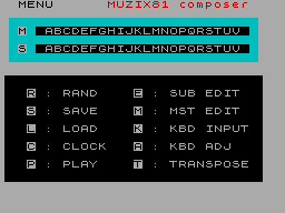 Running screen