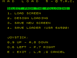 Running screen