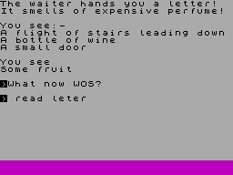 Running screen