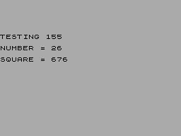 Running screen