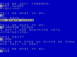 Running screen