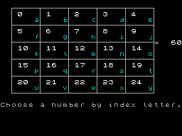 Running screen