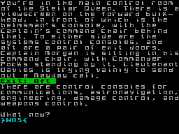 Running screen