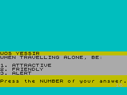 Running screen