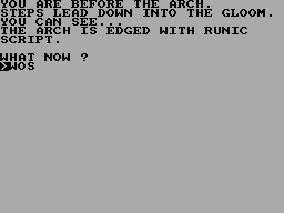 Running screen