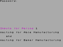 Running screen