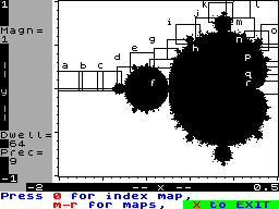 Running screen