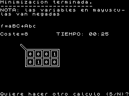 Running screen