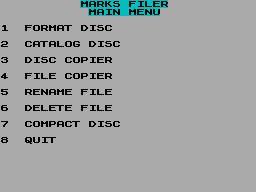 Running screen