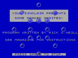 Running screen