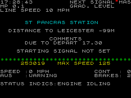 Running screen