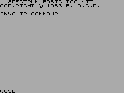 Running screen