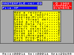 Running screen
