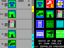 Running screen