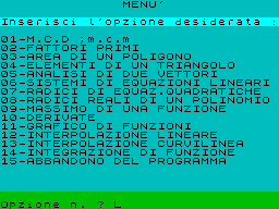 Running screen