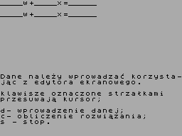Running screen