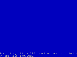 Running screen