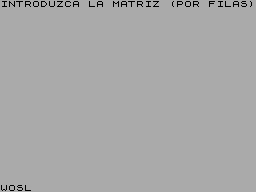 Running screen