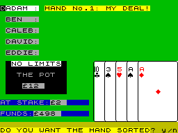 Running screen