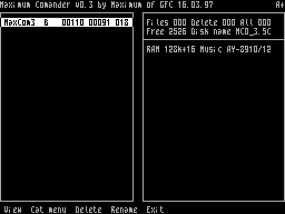 Running screen
