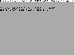 Running screen