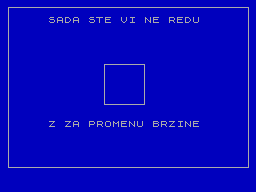 Running screen