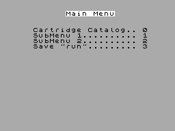 Running screen