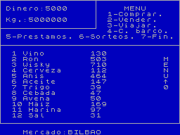 Running screen