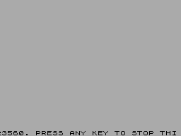 Running screen