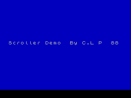 Running screen