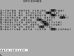 Running screen
