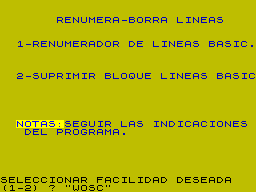 Running screen