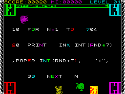 Running screen