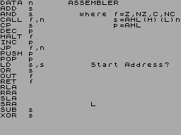 Running screen