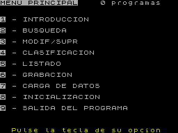 Running screen