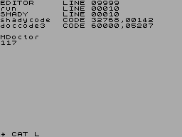 Running screen