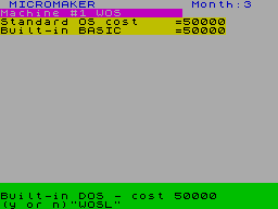 Running screen