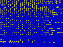 Running screen