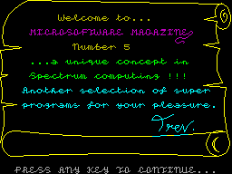 Running screen