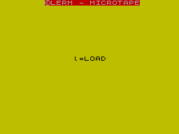 Running screen