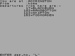 Running screen