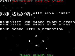 Running screen