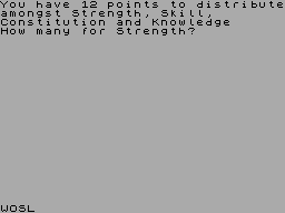 Running screen