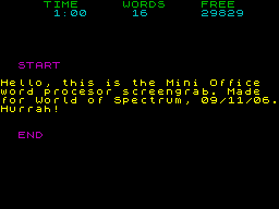 Running screen