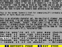 Running screen