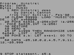 Running screen