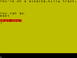 Running screen
